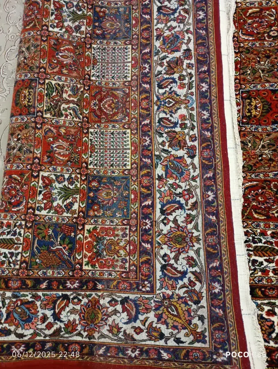 قالی دستبافت بختیاری|فرش|اصفهان, عمان سامانی|دیوار