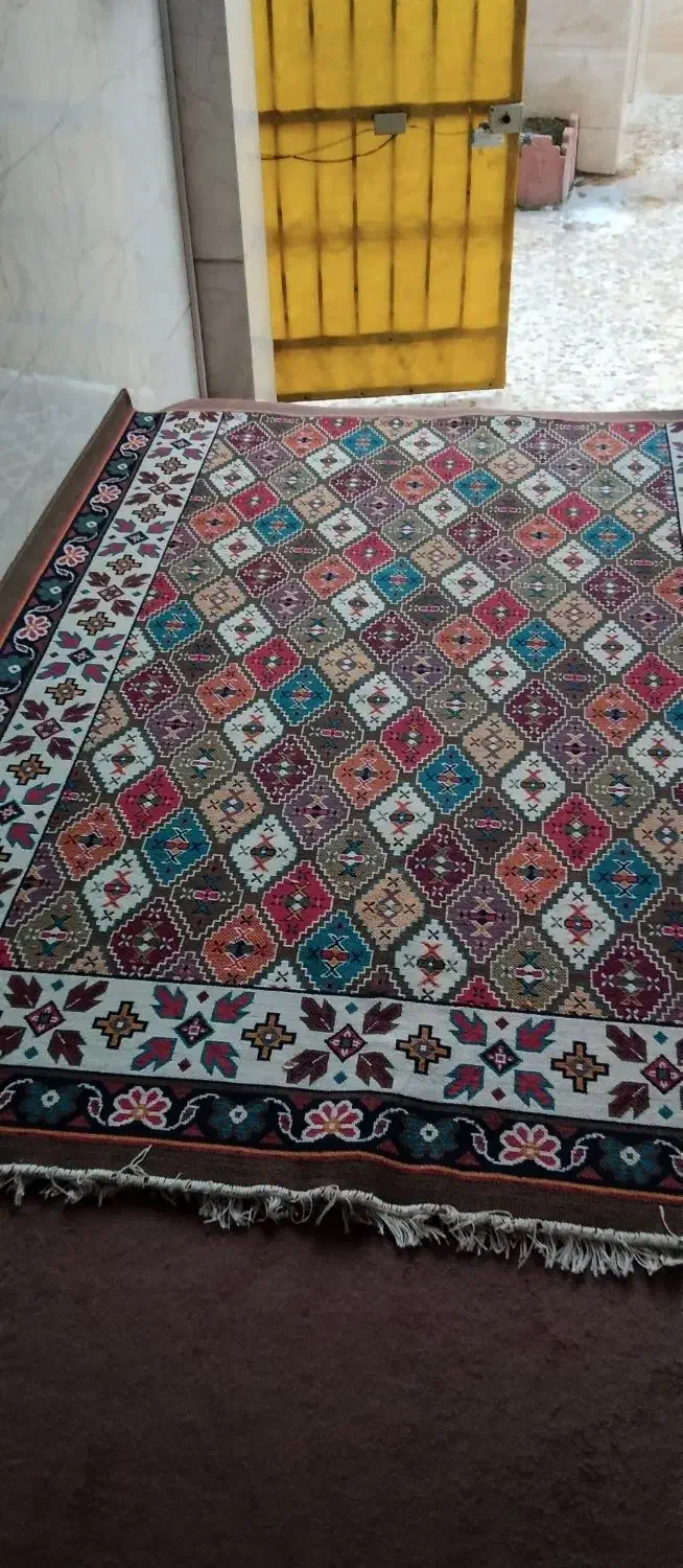 گلیم فرش ۶متری نونو بدون پارکی|فرش|هادی شهر, |دیوار