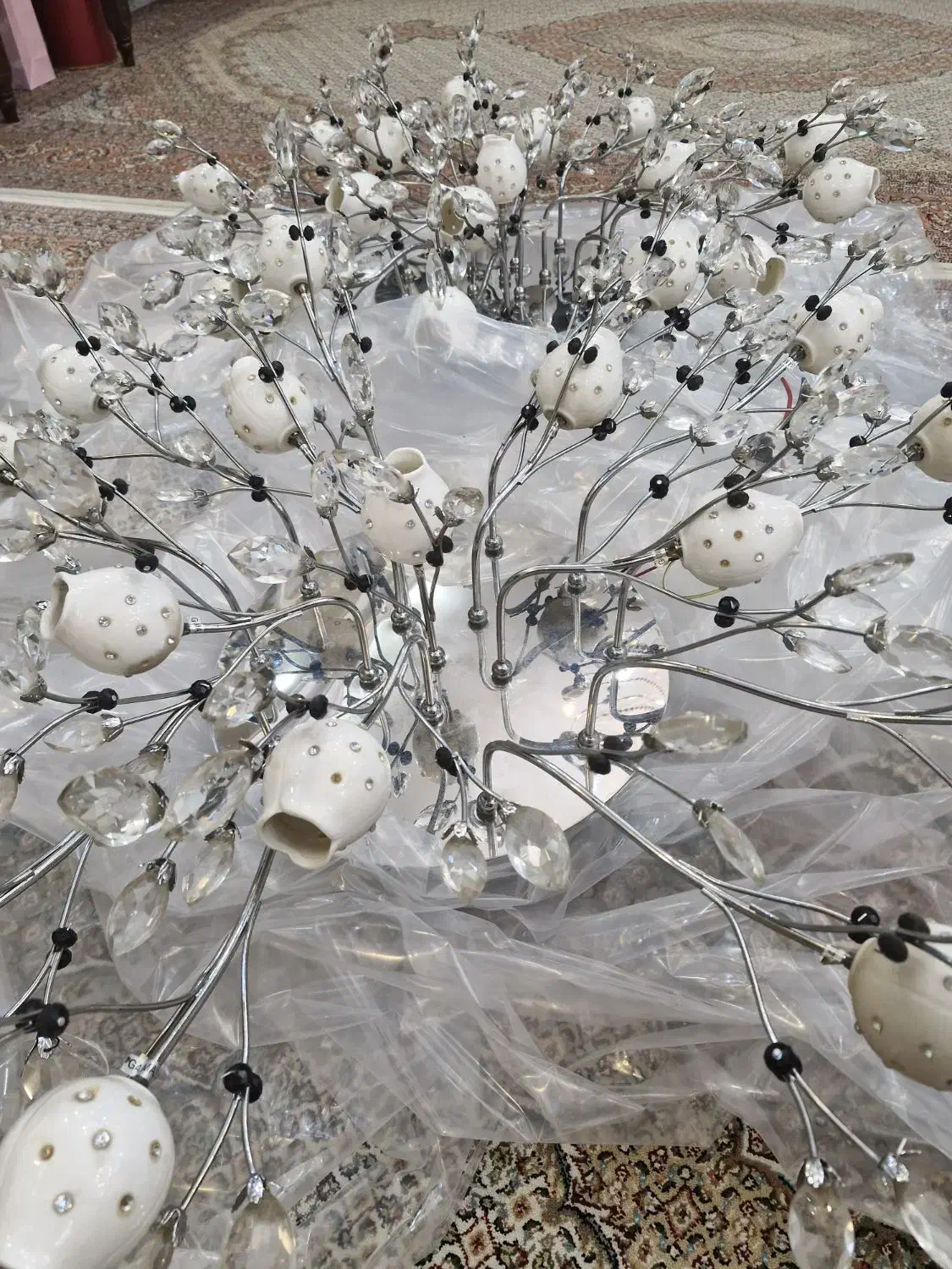 لوستر|لوستر و چراغ آویز|تهران, درختی|دیوار