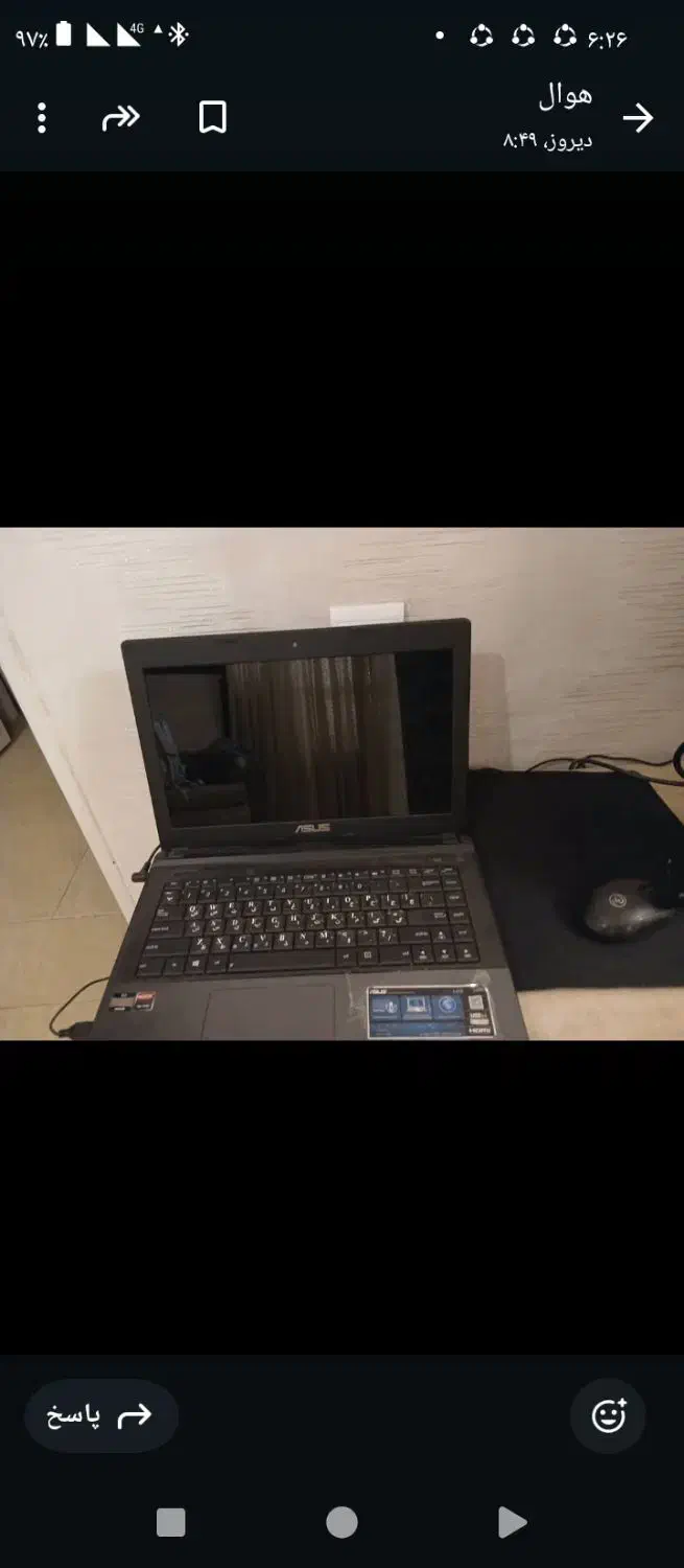 لپتاپ مدل asus x45u|رایانه همراه|کرج, حیدرآباد|دیوار