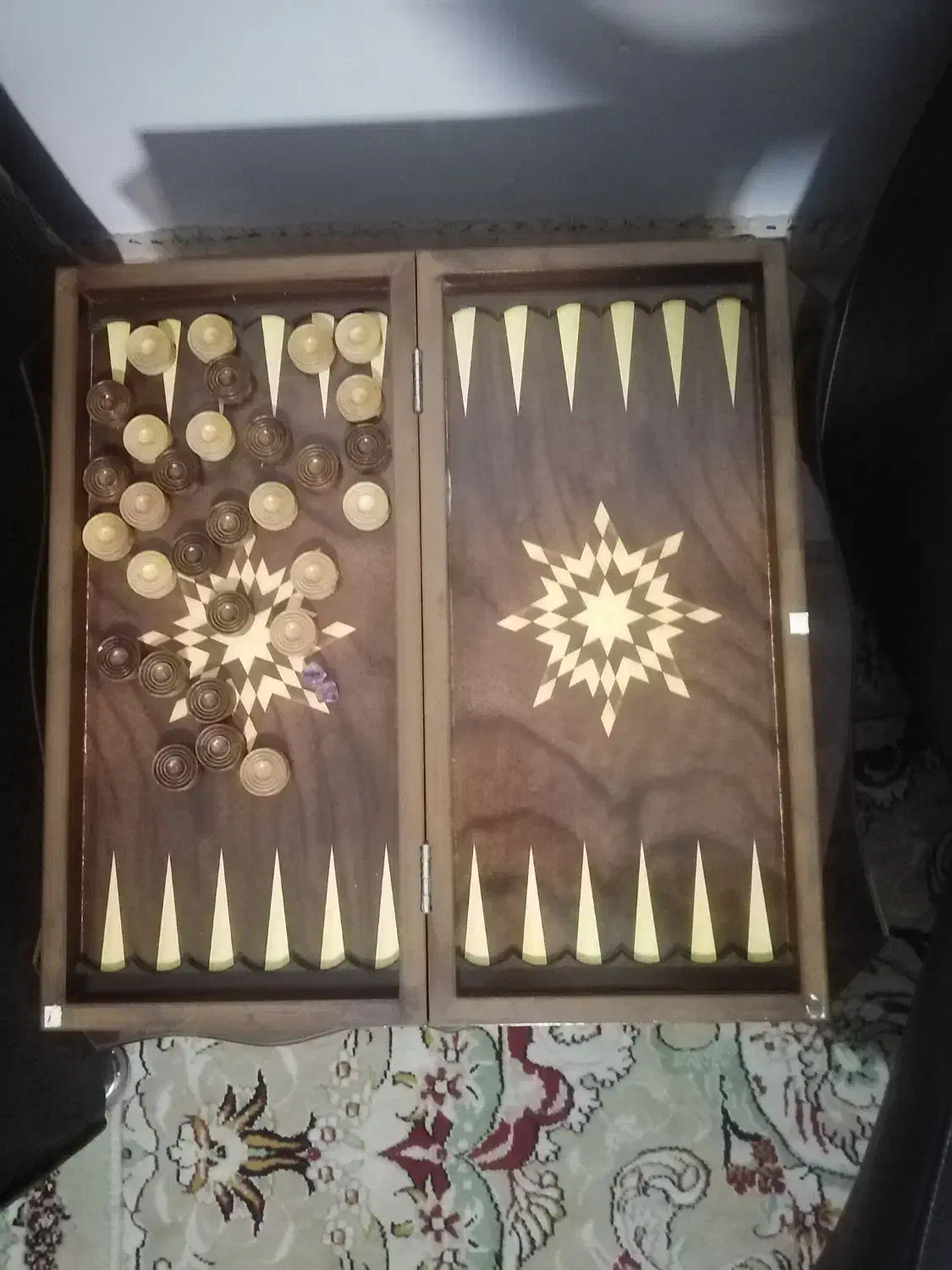 تخته نرد و شطرنج چوبی|اسباببازی|مشهد, توس (بلوار توس)|دیوار