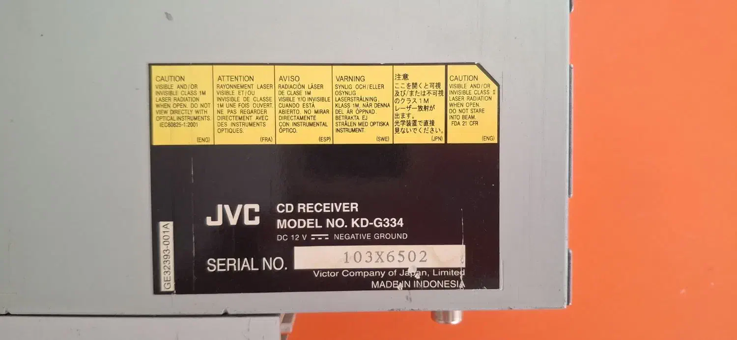 پخش خودرو JVC|قطعات یدکی و لوازم جانبی|قم, باغ کرباسی|دیوار