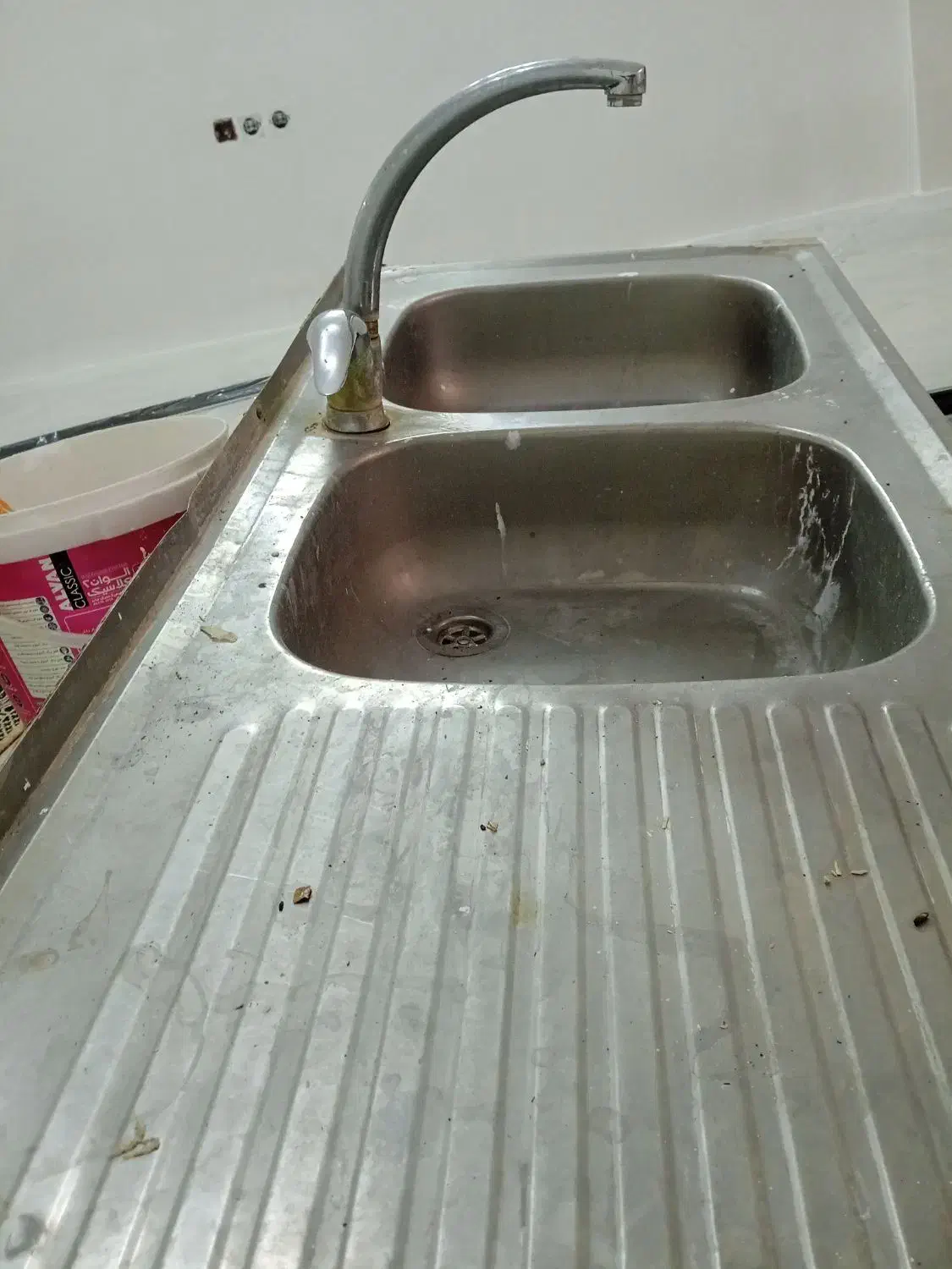 سینک دوقلو باشیر|لوازم سرویس بهداشتی|مشهد, کشف|دیوار