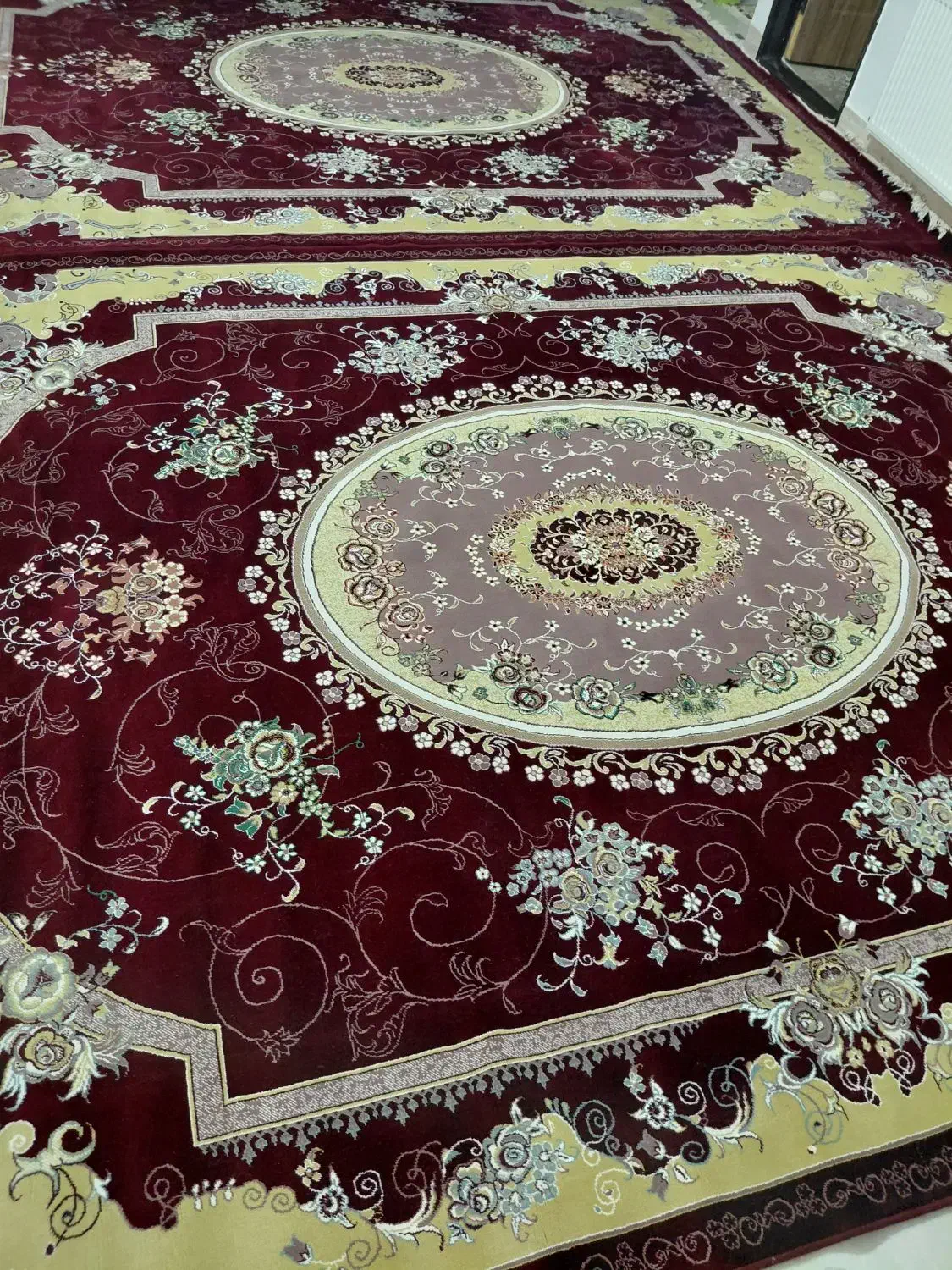 جفت فرش ۱۲ متری|فرش|بیرجند, |دیوار