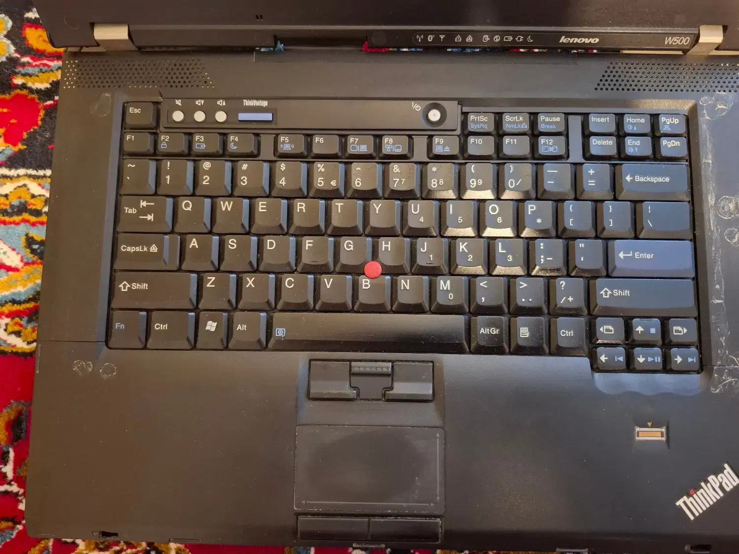 لپتاپ لنوو thinkpad سری W500 نیازمند تعمیر|رایانه همراه|تهران, استاد معین|دیوار