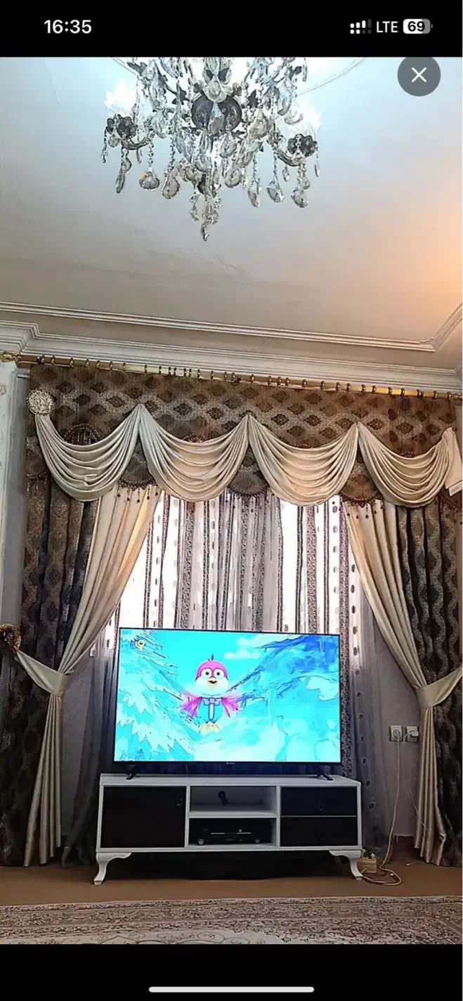 پرده های ارزان شیک فقط2تمن تا۳تمن مناسب همه جیب|پرده، رانر، رومیزی|یاسوج, |دیوار