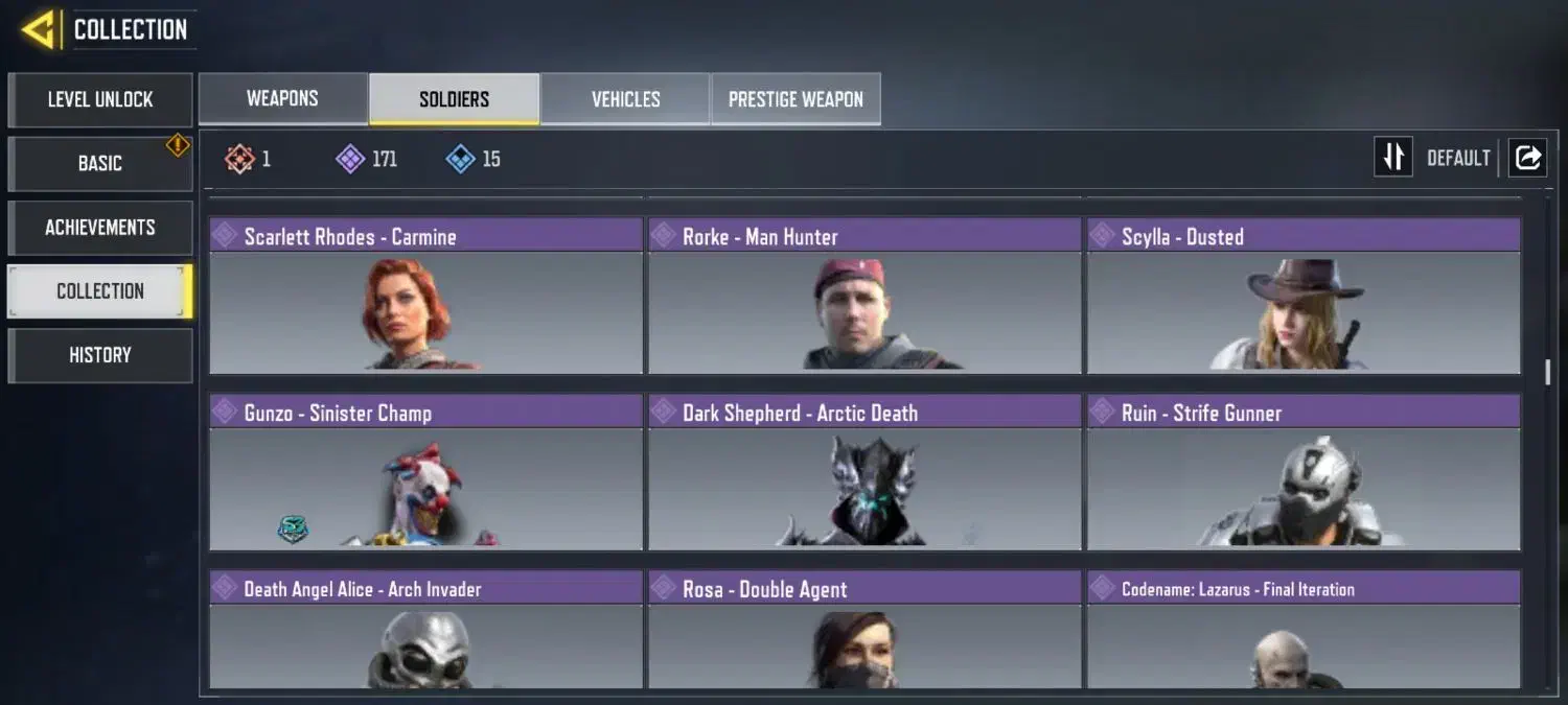 اکانت کالاف|کنسول، بازی ویدئویی و آنلاین|صدرا-فارس, فاز ۱|دیوار