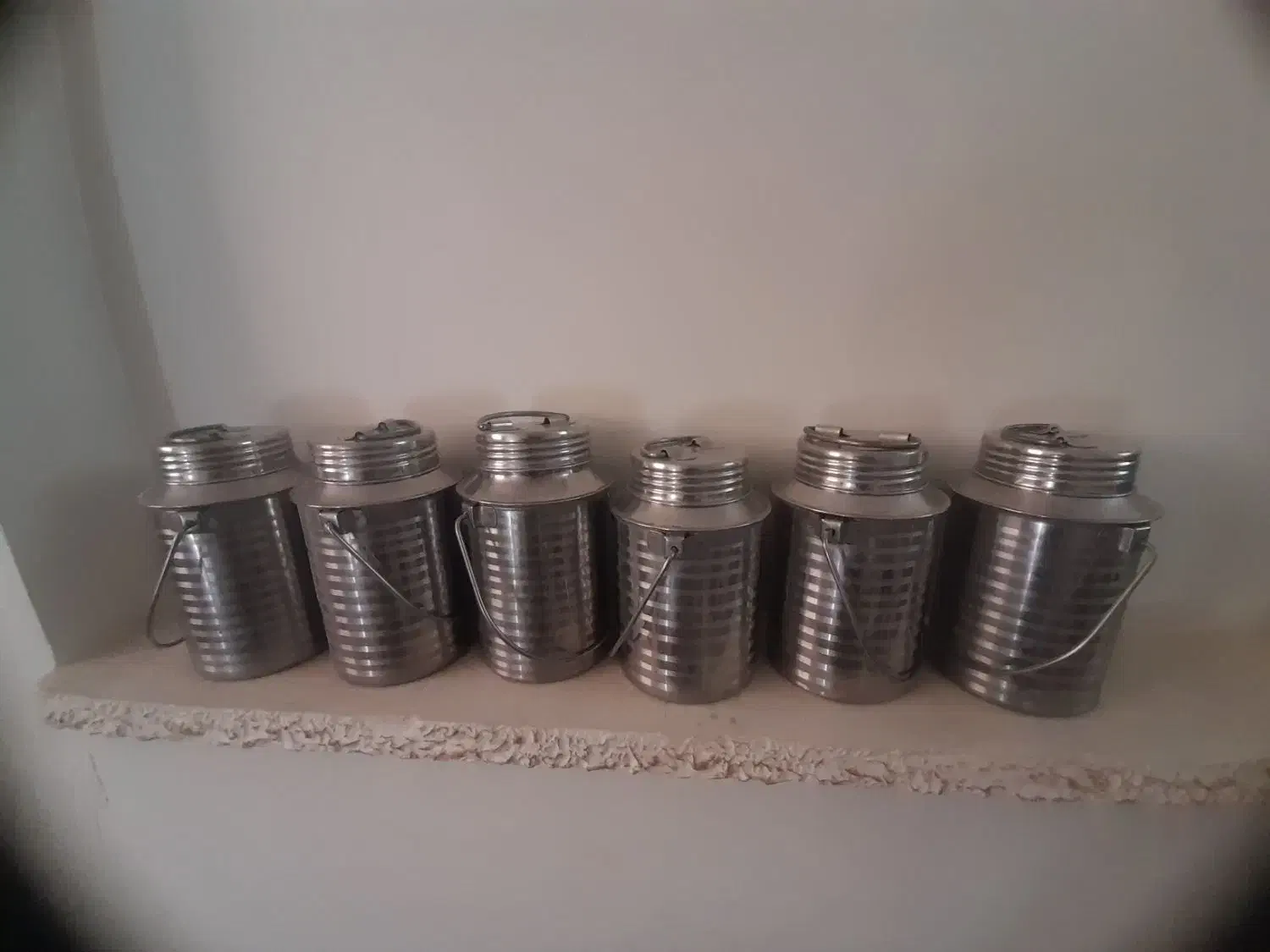 دبه استیل|ظروف نگهدارنده، پلاستیکی، یک‌بارمصرف|اصفهان, برزان|دیوار