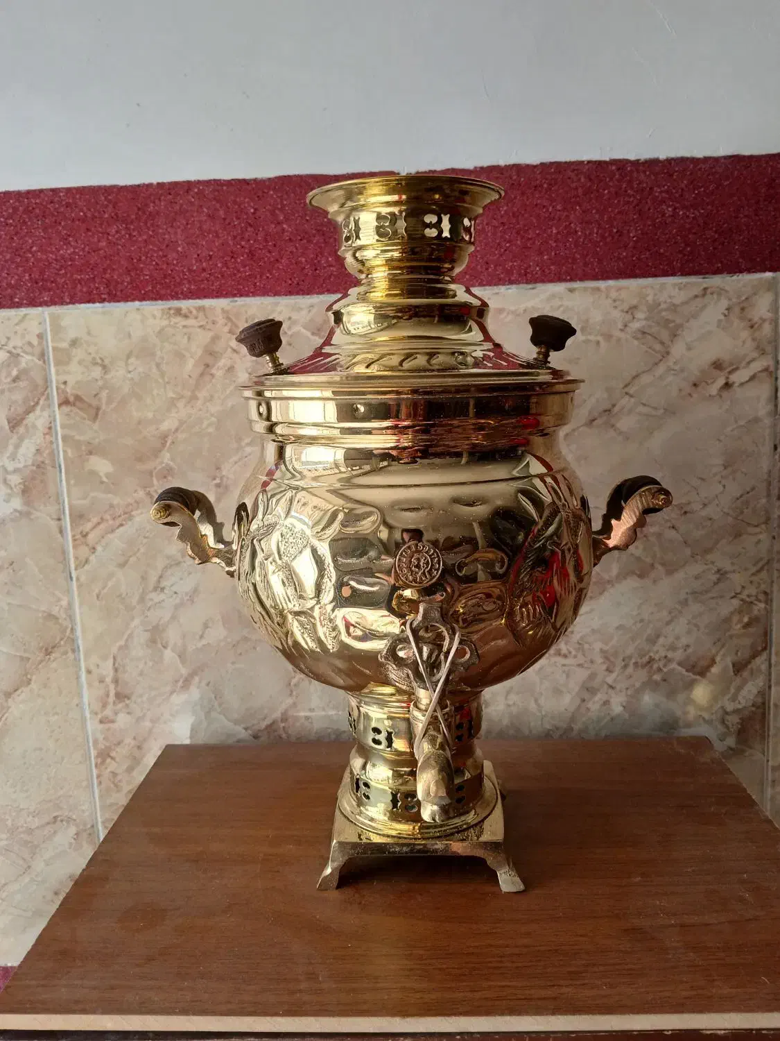 سرویس سماور ذغالی 6 لیتری|سماور، چایساز، قهوهساز|میاندوآب, |دیوار