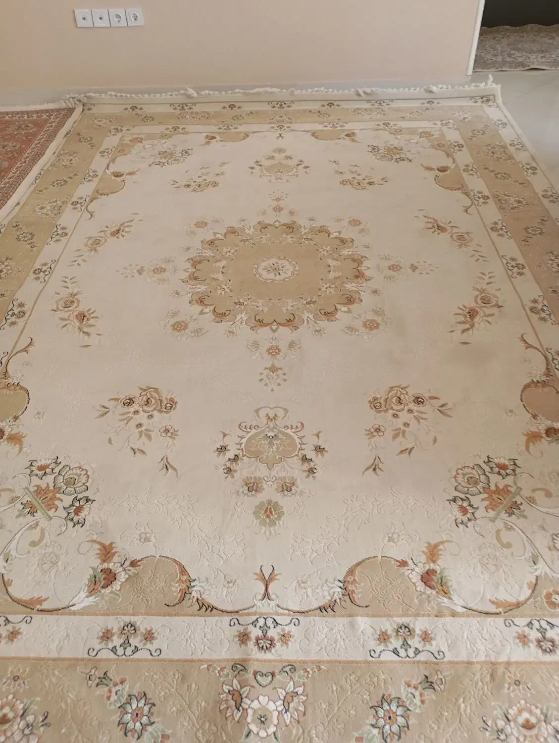 دو عدد پشتی دستبافت ۲عددفرش ۹متری و ۶متری|فرش|تهران, شادآباد|دیوار