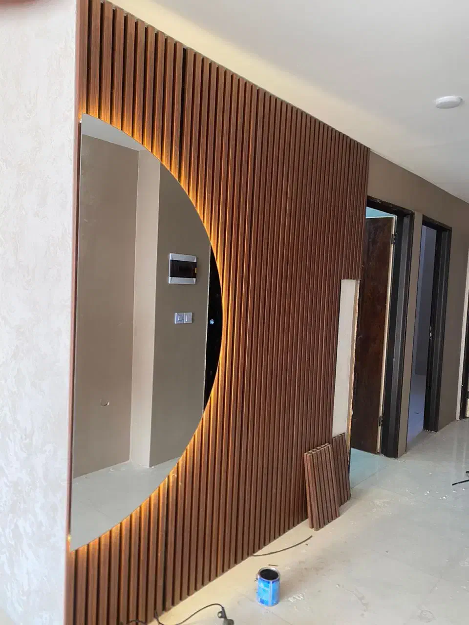 آینه نیم دایره|آینه|مشهد, یاس|دیوار