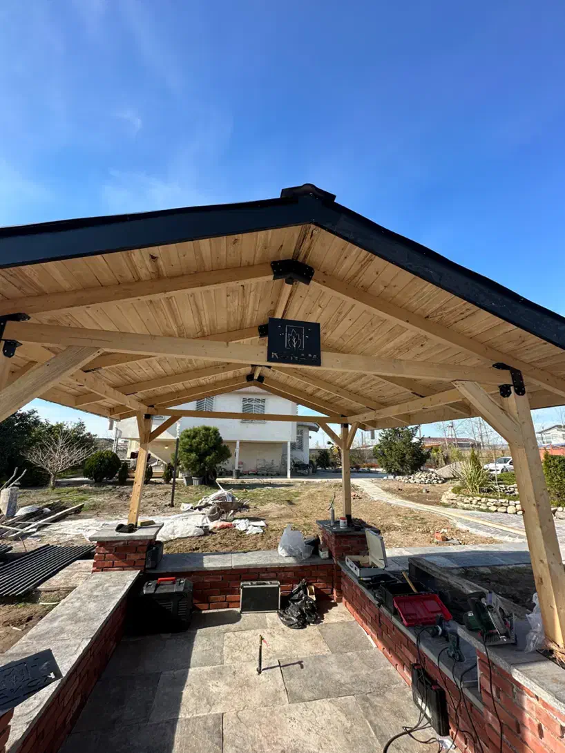 ساخت آلاچیق|مصالح و تجهیزات ساختمان|لاهیجان, قیام|دیوار