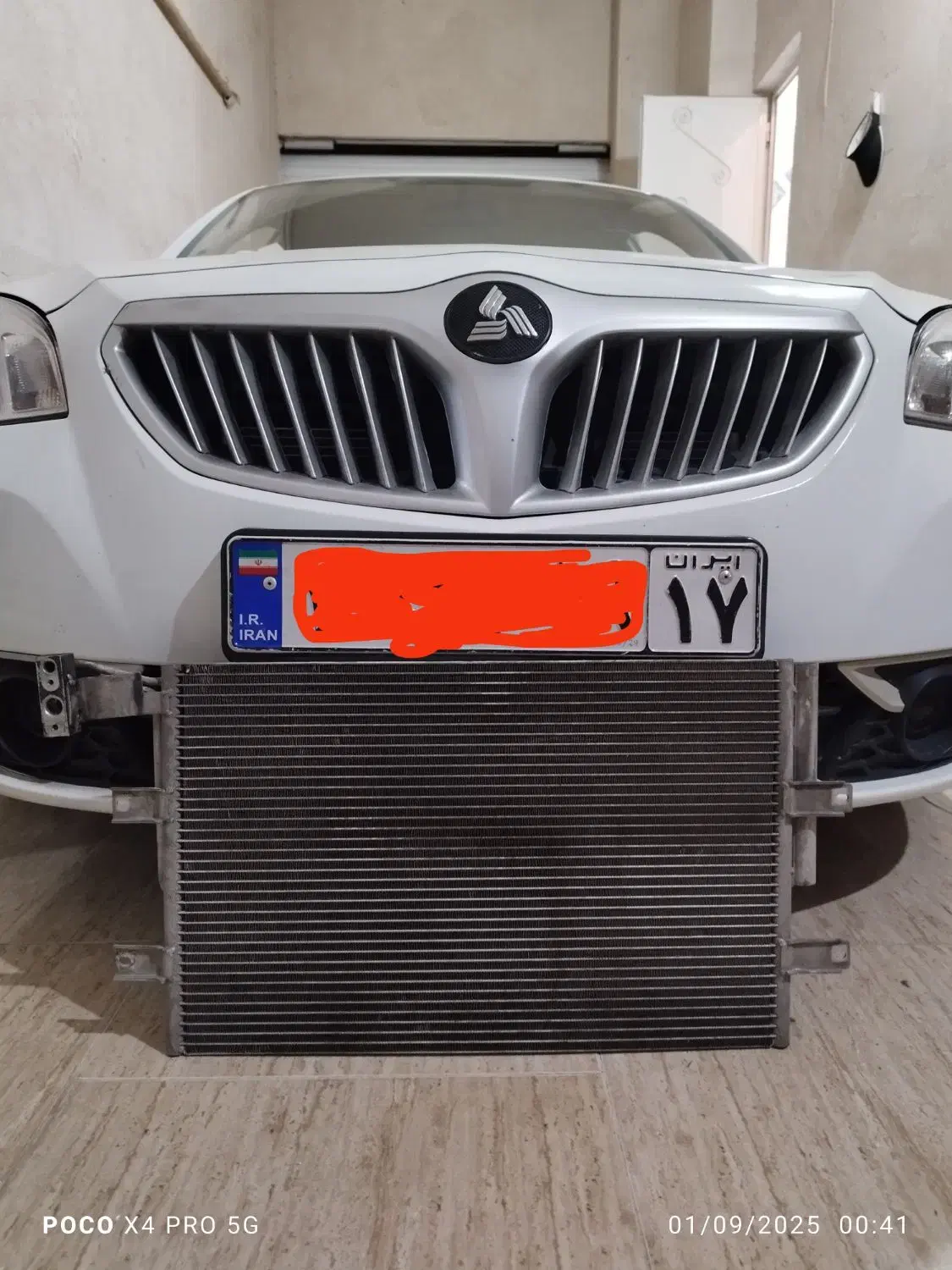 رادیاتور کولر برلیانس ۳۳۰ در حد نو ۲۵۰۰|قطعات یدکی و لوازم جانبی|ارومیه, |دیوار