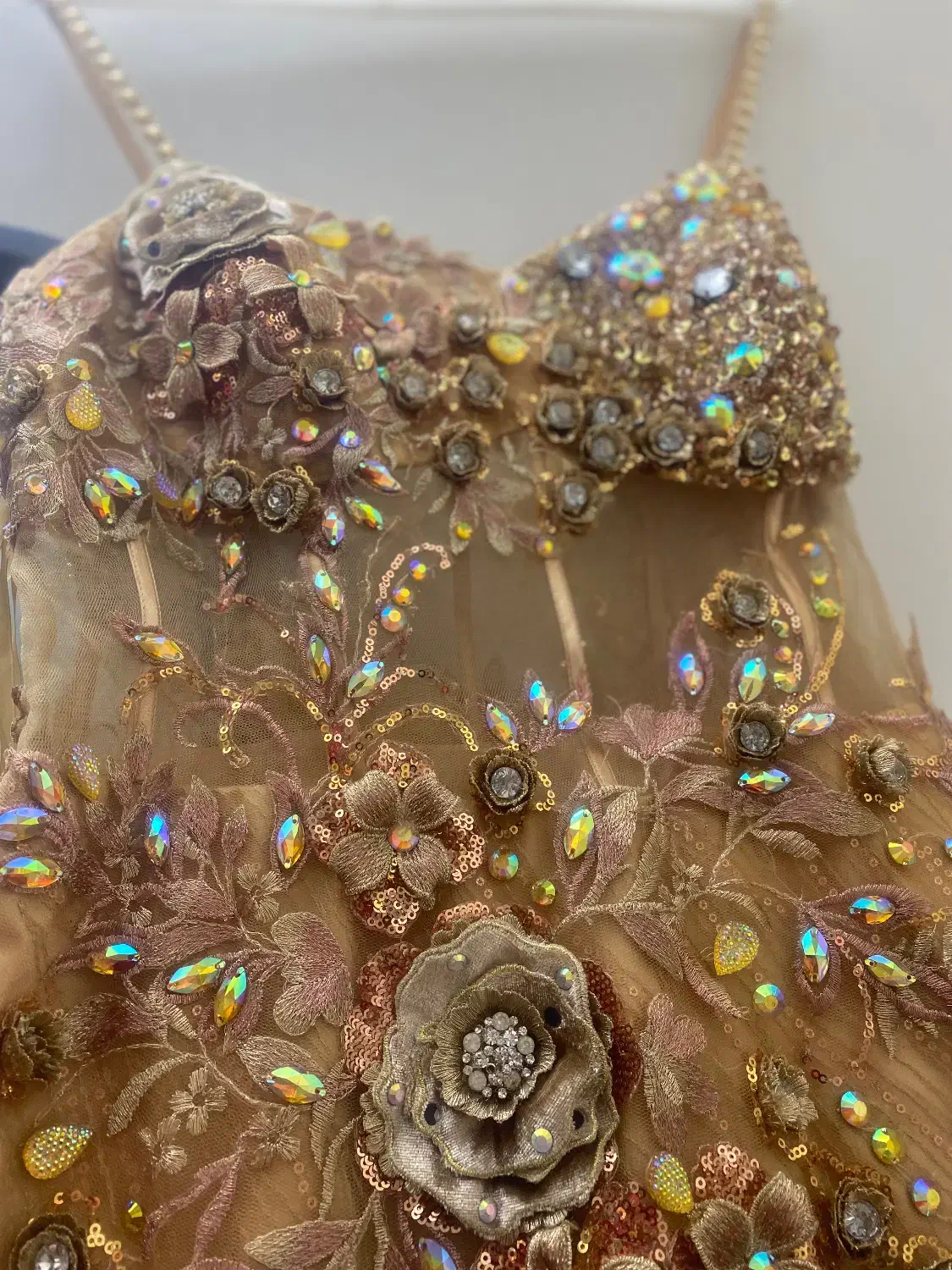 لباس مجلسی مزونی سنگ دوزی شده سایز۴۲تا۴۶|لباس|ری, دولت‌آباد|دیوار