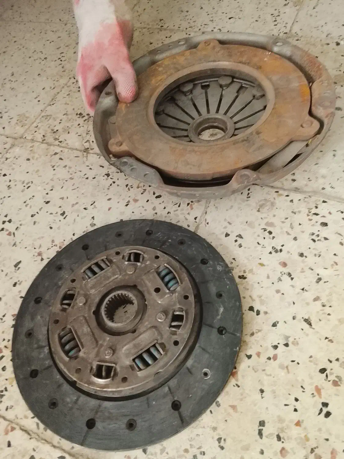 دیسک و صفحه لنت ترمز عقب پژو پارس|قطعات یدکی و لوازم جانبی|مشهد, کشف|دیوار