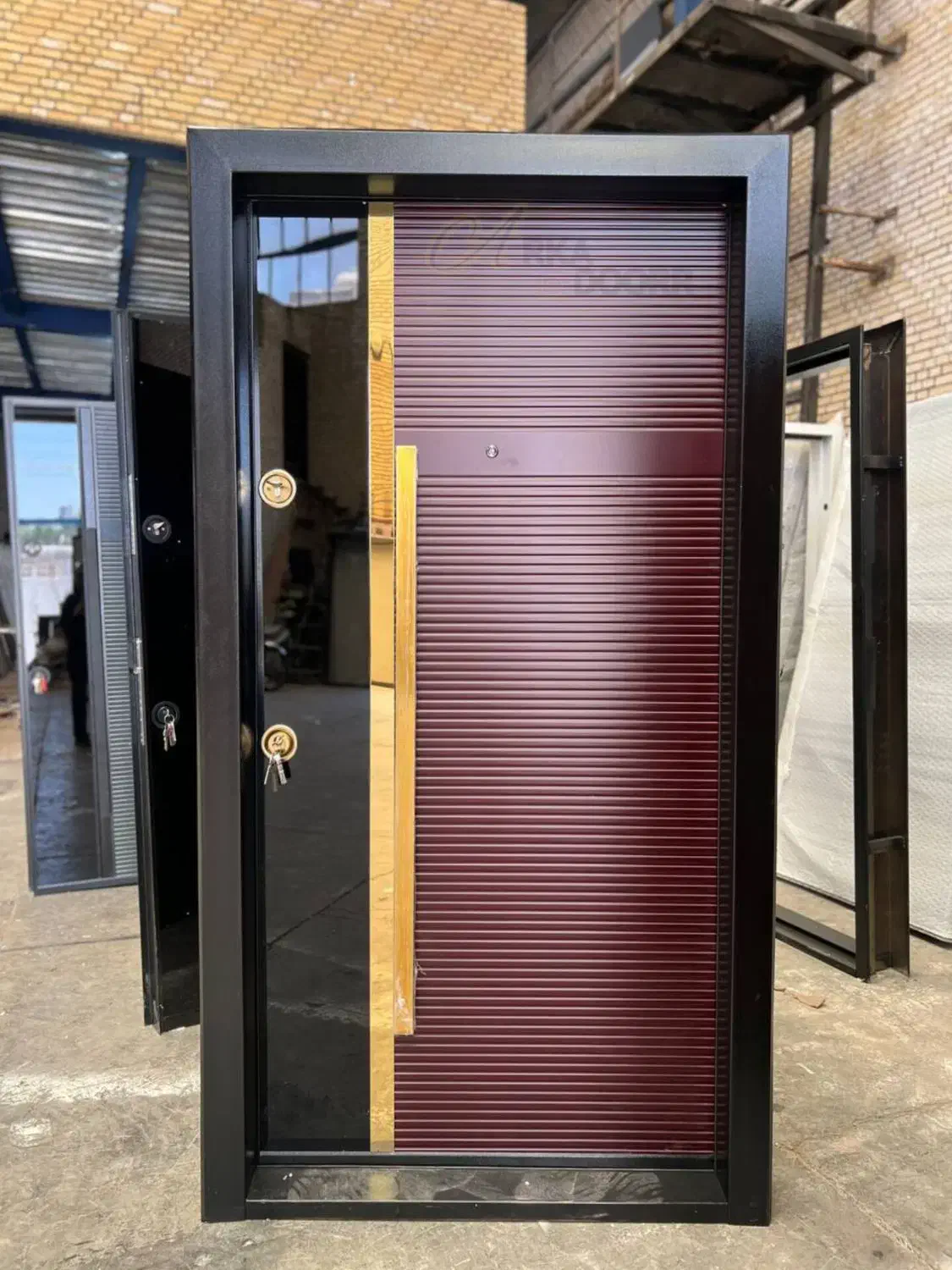 روکوب چهارچوب درب زدسرقت زددیلمht6ویلادرضدسرقت باغ|مصالح و تجهیزات ساختمان|کرج, بیسیم|دیوار