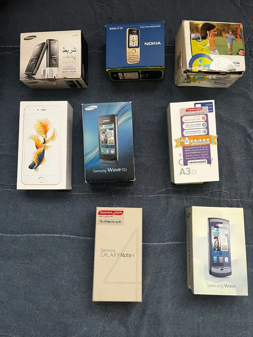 فروش تعدادی گوشی قدیمی|موبایل|اسلامشهر, شهرک واوان|دیوار
