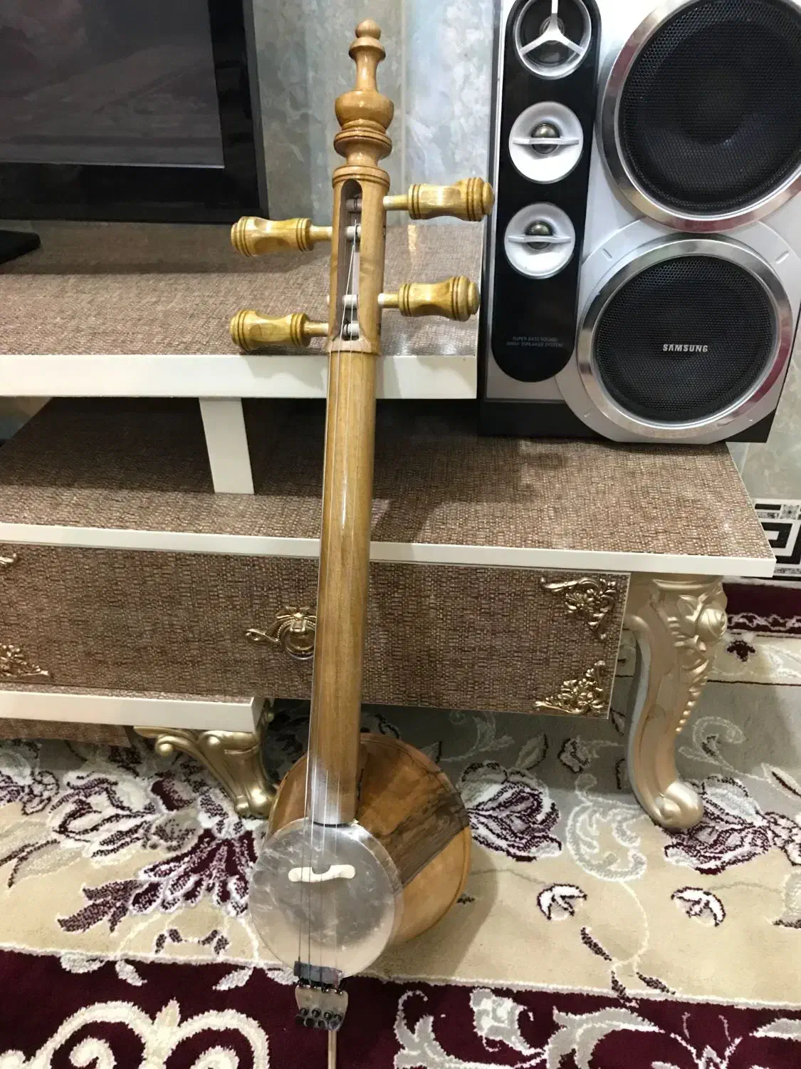 کمانچه حرفه‌ای پشت باز|سازهای سنتی|بروجرد, |دیوار