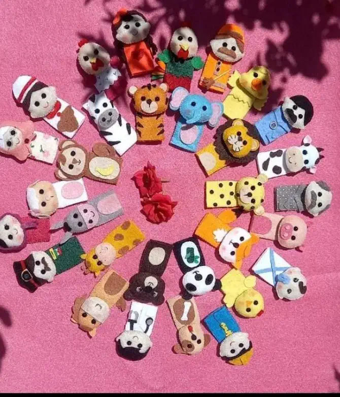 عروسک انگشتی حیوانات|صنایع دستی و سایر لوازم تزئینی|اسلامشهر, شهرک مهدیه|دیوار