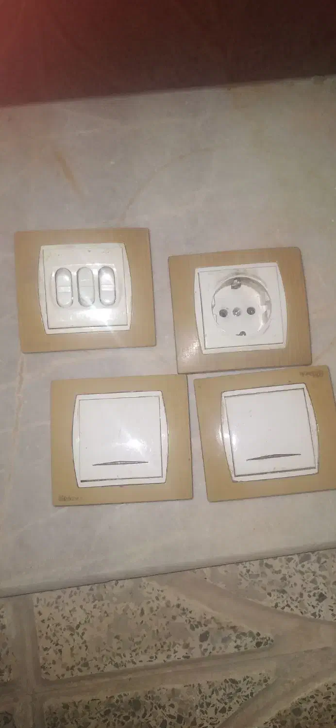 کلید وپریز|مصالح و تجهیزات ساختمان|اصفهان, دستگرده|دیوار