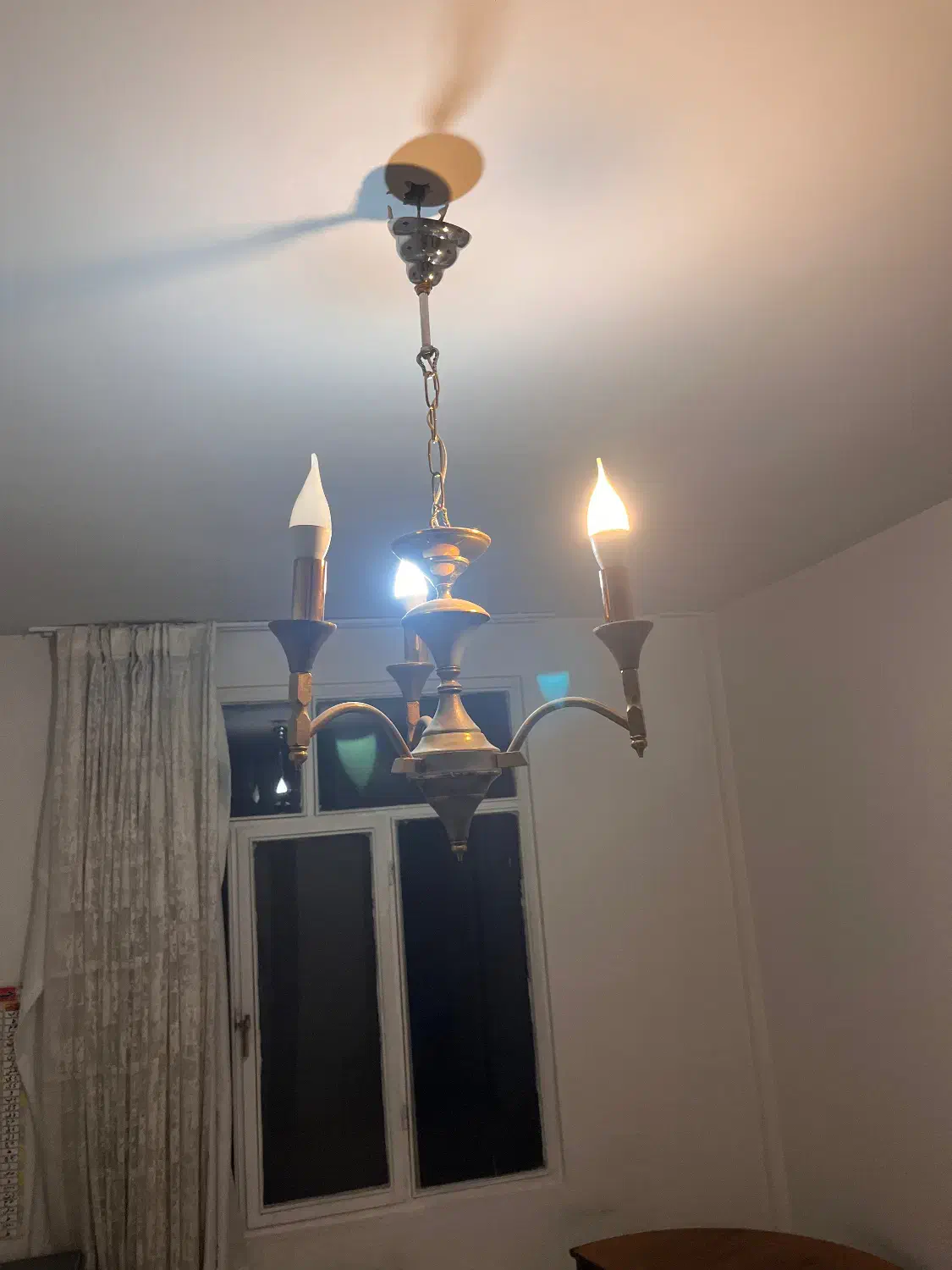 لوستر برنزی|لوستر و چراغ آویز|تهران, تهرانپارس جنوبی|دیوار