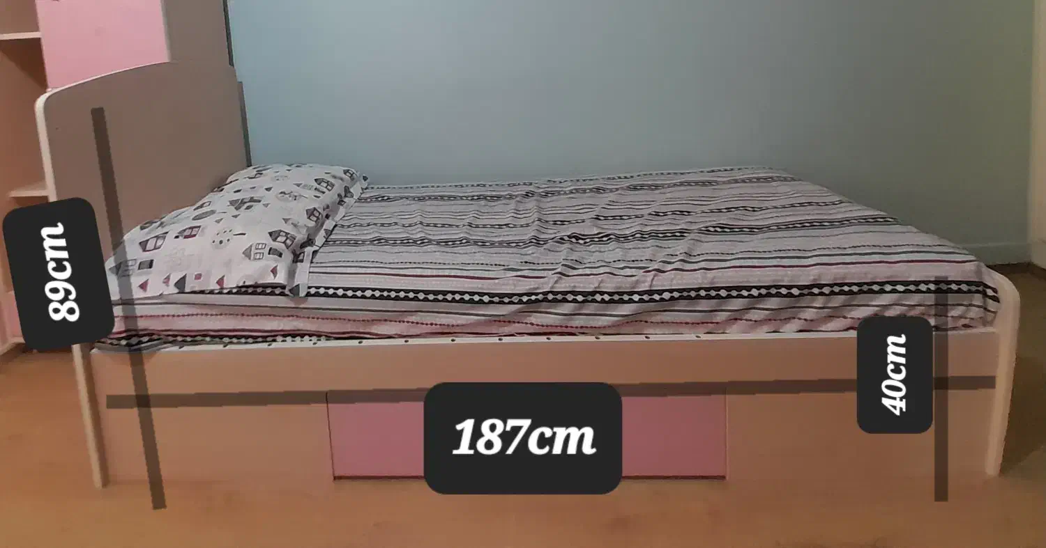 سرویس تخت و کمد کودک نوجوان + تخت|تخت و سرویس خواب|تهران, مجیدآباد|دیوار