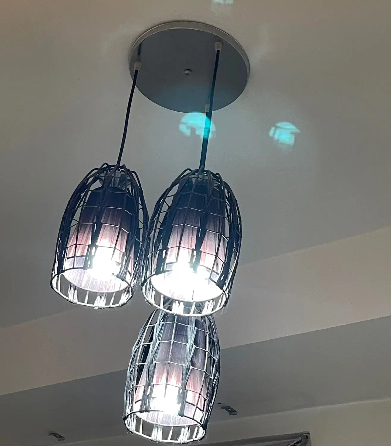 لوستر اتاق خواب|لوستر و چراغ آویز|مشکین‌دشت, |دیوار