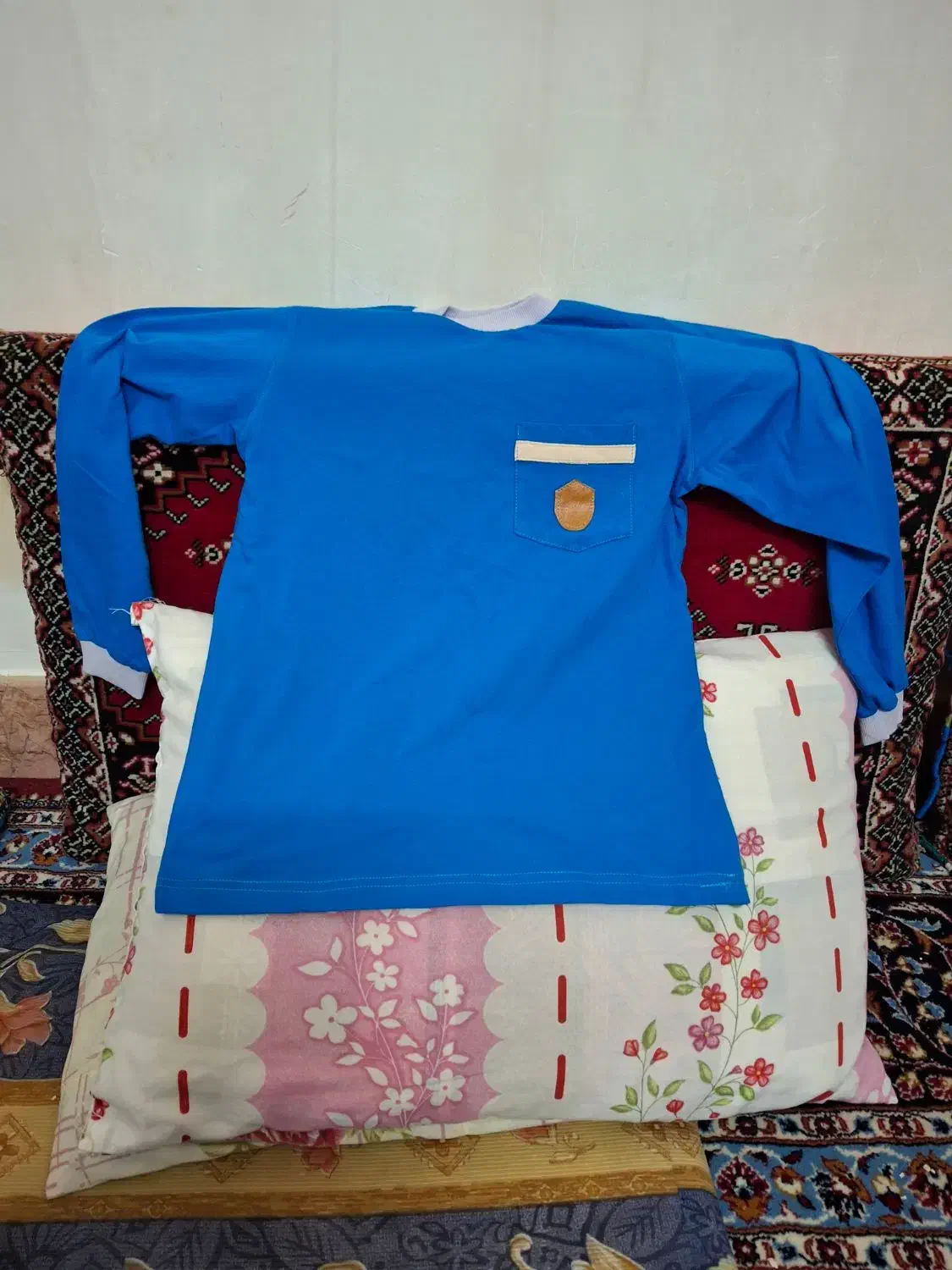 پیراهن آبی خوشرنگ و شلوار لی نو|لباس|شیراز, شهرک قمشه|دیوار