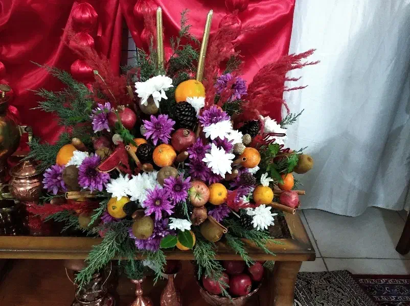 استند یلدا گل و میوه|صنایع دستی و سایر لوازم تزئینی|اصفهان, گرکان|دیوار