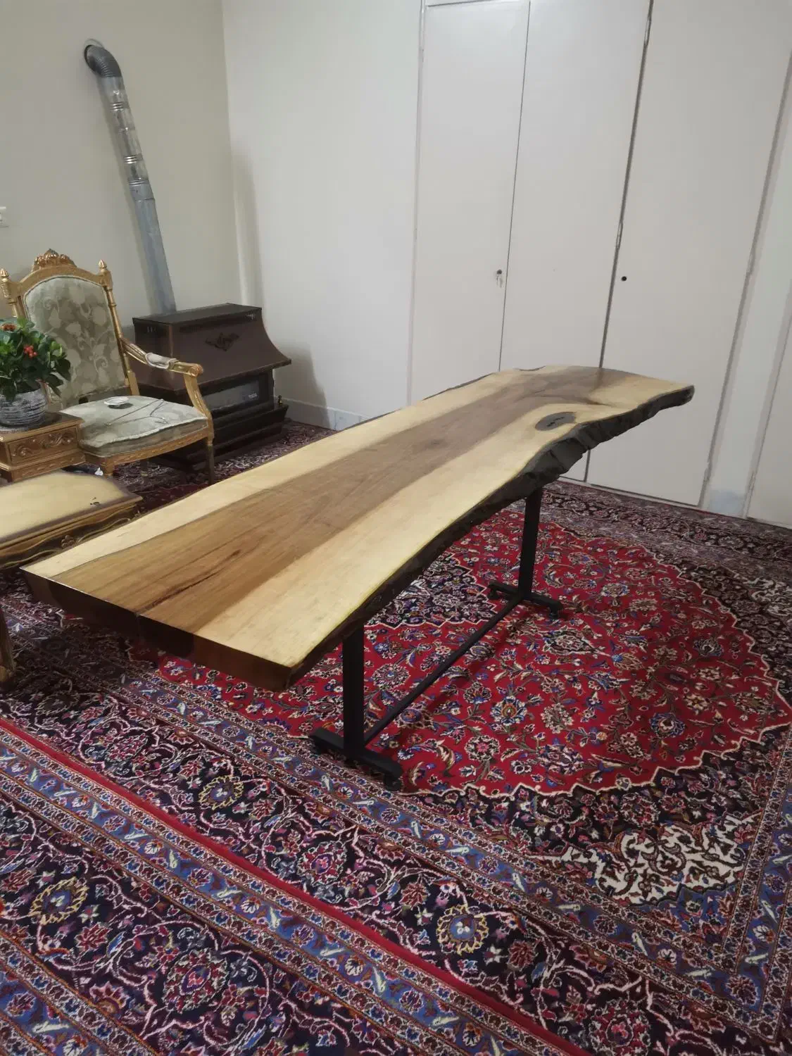 میز روستیک|میز و صندلی غذاخوری|قم, شهرک قدس|دیوار