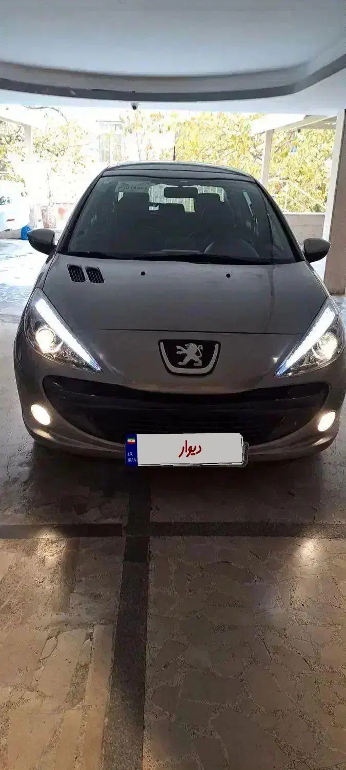 207 پانوراما اتومات تیتانیوم بی رنگ|خودرو سواری و وانت|قدس, شهرقدس|دیوار