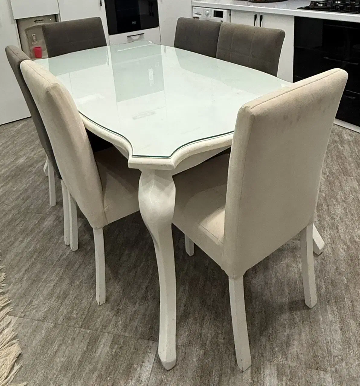 میز نهارخوری مبلمان و باند سینما خانگی|میز و صندلی غذاخوری|بندرلنگه, |دیوار