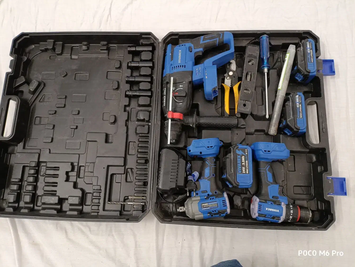 پک ۳تایی ویوارکس دریل .بکس.بتن|ابزارآلات|مشهد, شهید بهشتی|دیوار