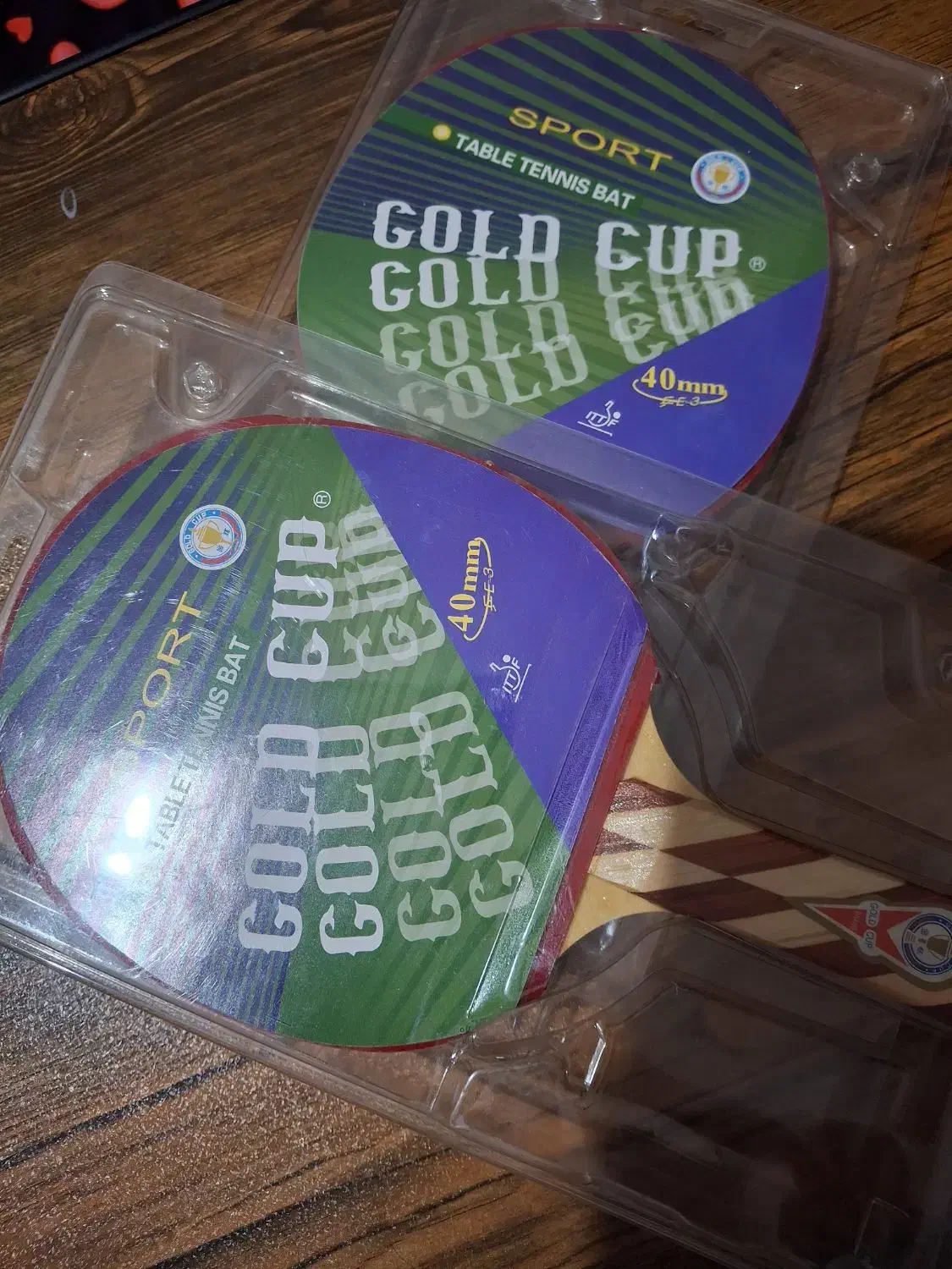 2 عدد راکت پینگ پونگ|تجهیزات ورزشی|بیرجند, |دیوار