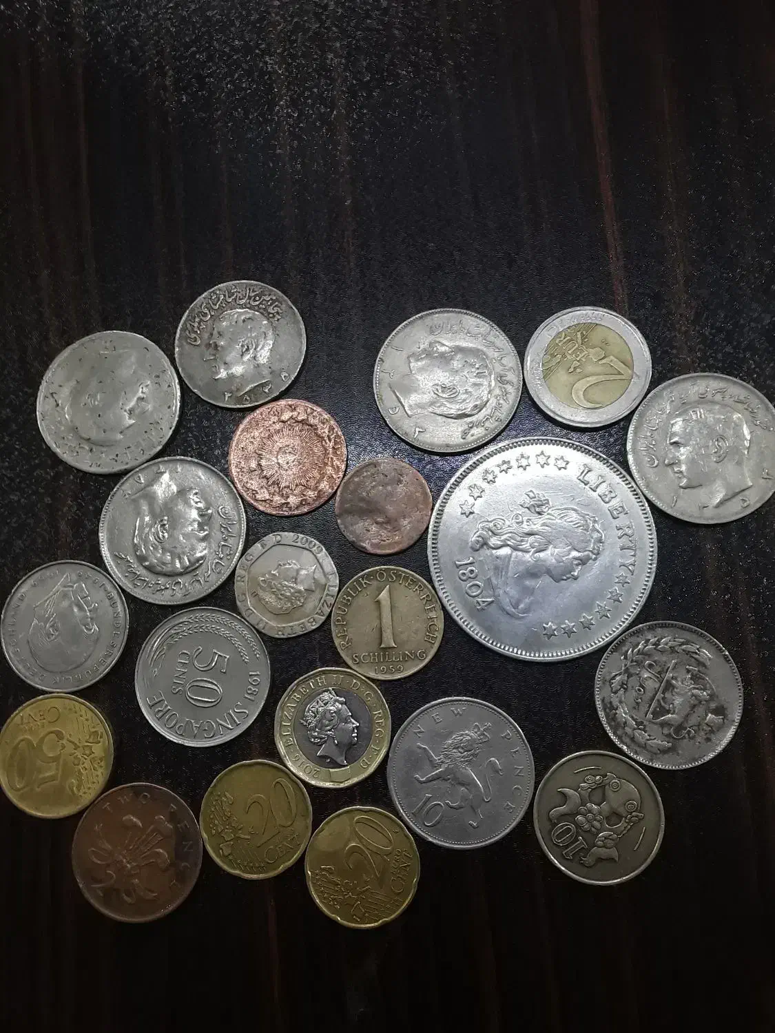 سکه قدیمی کلکسیونی بسیارزیبا|کلکسیون سکه، تمبر، اسکناس|ری, دولت‌آباد|دیوار