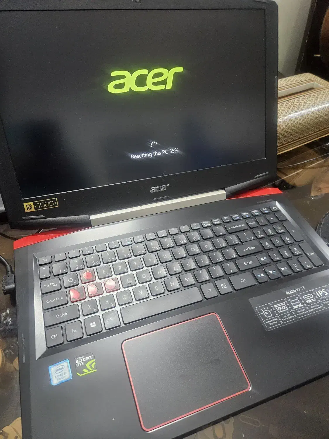 Acer Aspire Vx. Gaming|رایانه همراه|اصفهان, مرداویج|دیوار