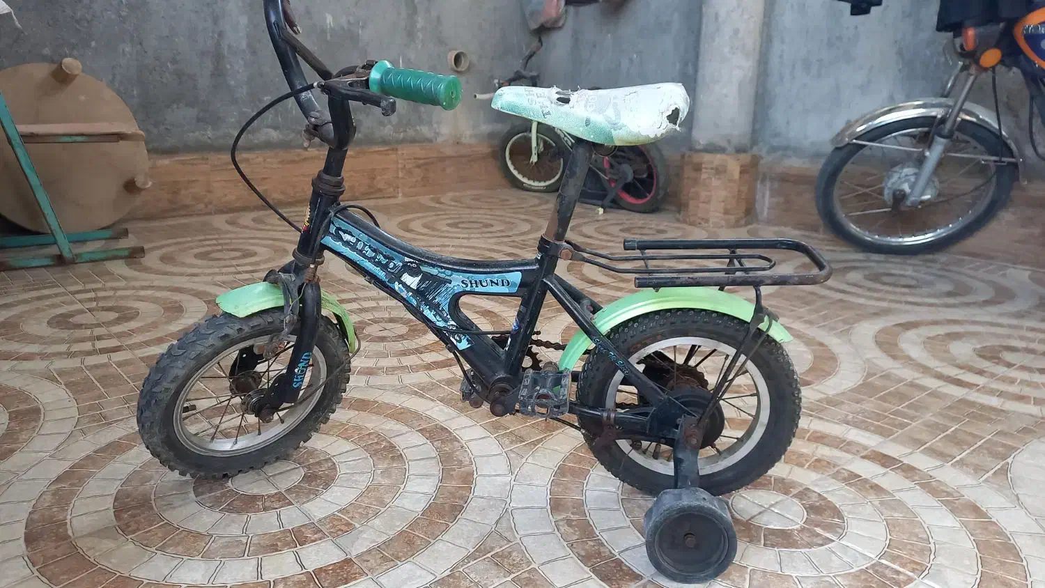 دوچرخه ۱۲|دوچرخه، اسکیت، اسکوتر|شبانکاره, |دیوار