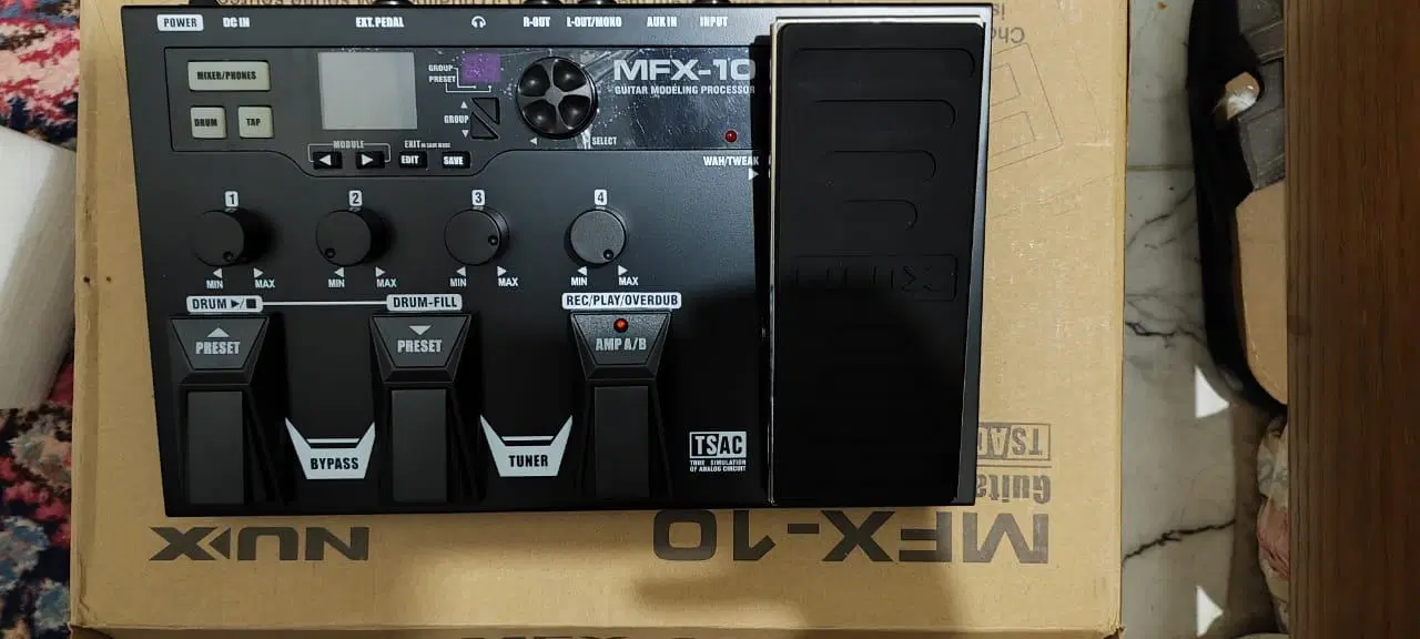 NUX MFX-10 مولتیافکت گیتار تمیز و سالم|گیتار، بیس، امپلیفایر|تهران, دبستان|دیوار
