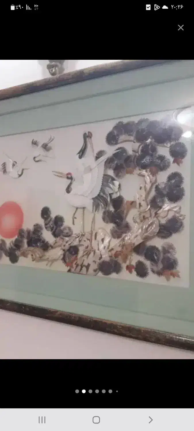 تابلو صدف قدیمی کاردست|کلکسیون اشیاء عتیقه|تهران, شمس‌آباد|دیوار