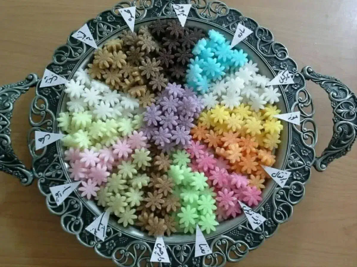 قند رنگی طعم دار در بسته بندی جذاب|خوردنی و آشامیدنی|اشنویه, |دیوار