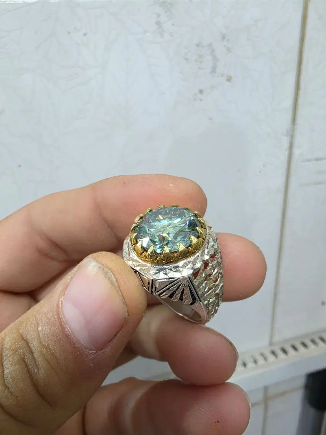 انگشتر موزونایت|جواهرات|یزد, |دیوار