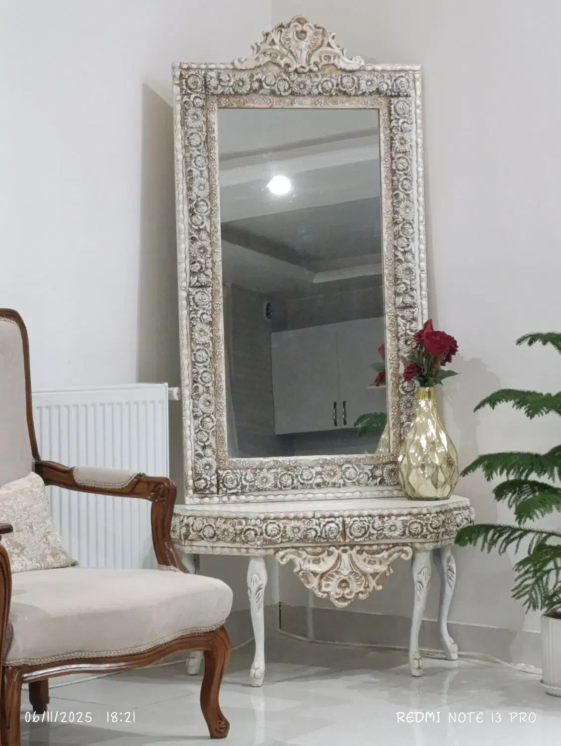 آیینه|مبلمان خانگی و میز عسلی|ایلام, |دیوار