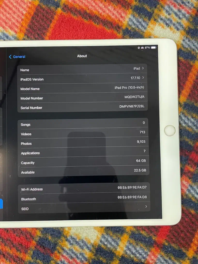 ipad pro 2017 64 g|تبلت|ایلام, |دیوار