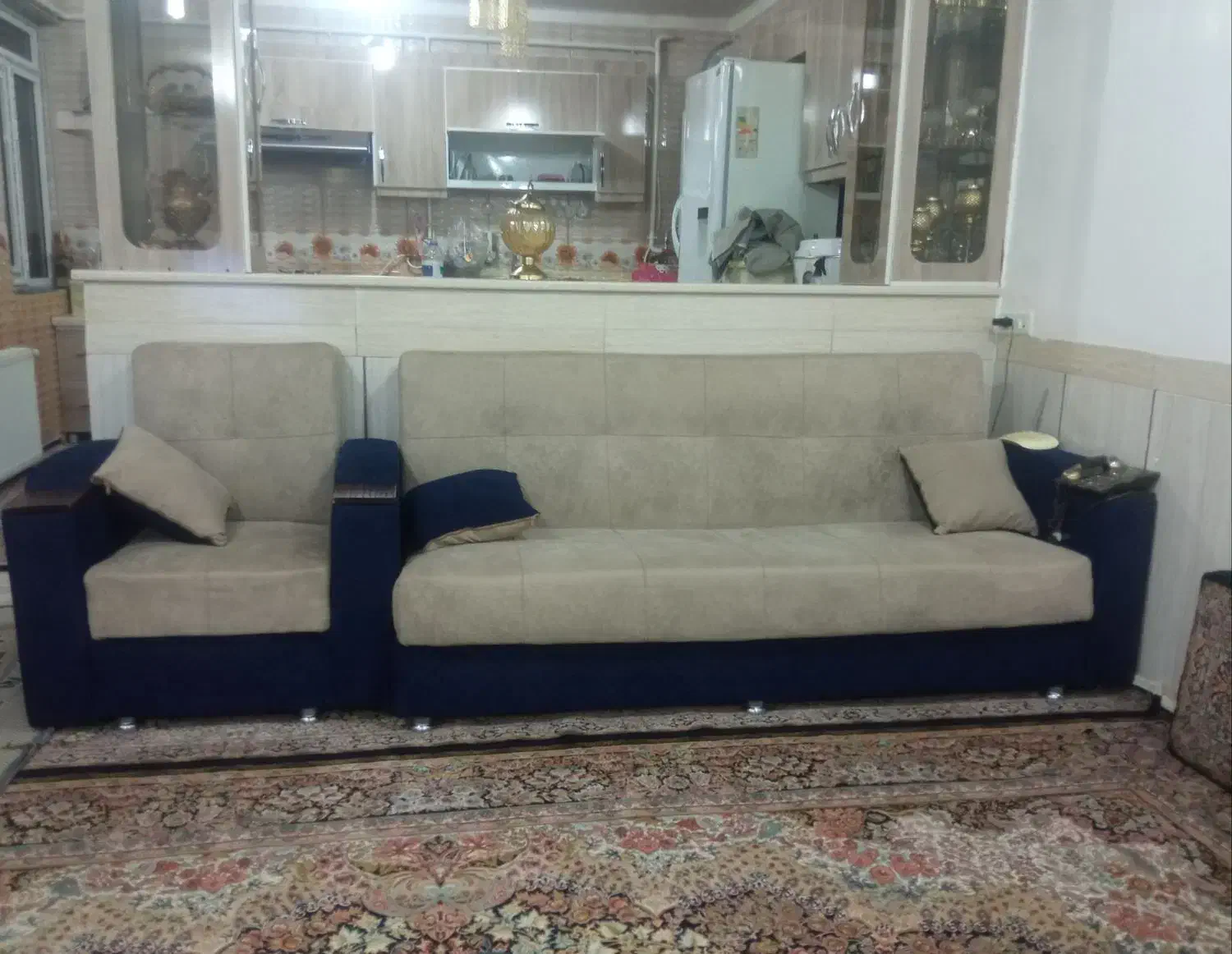 مبل هشت نفره|مبلمان خانگی و میز عسلی|بانه, |دیوار