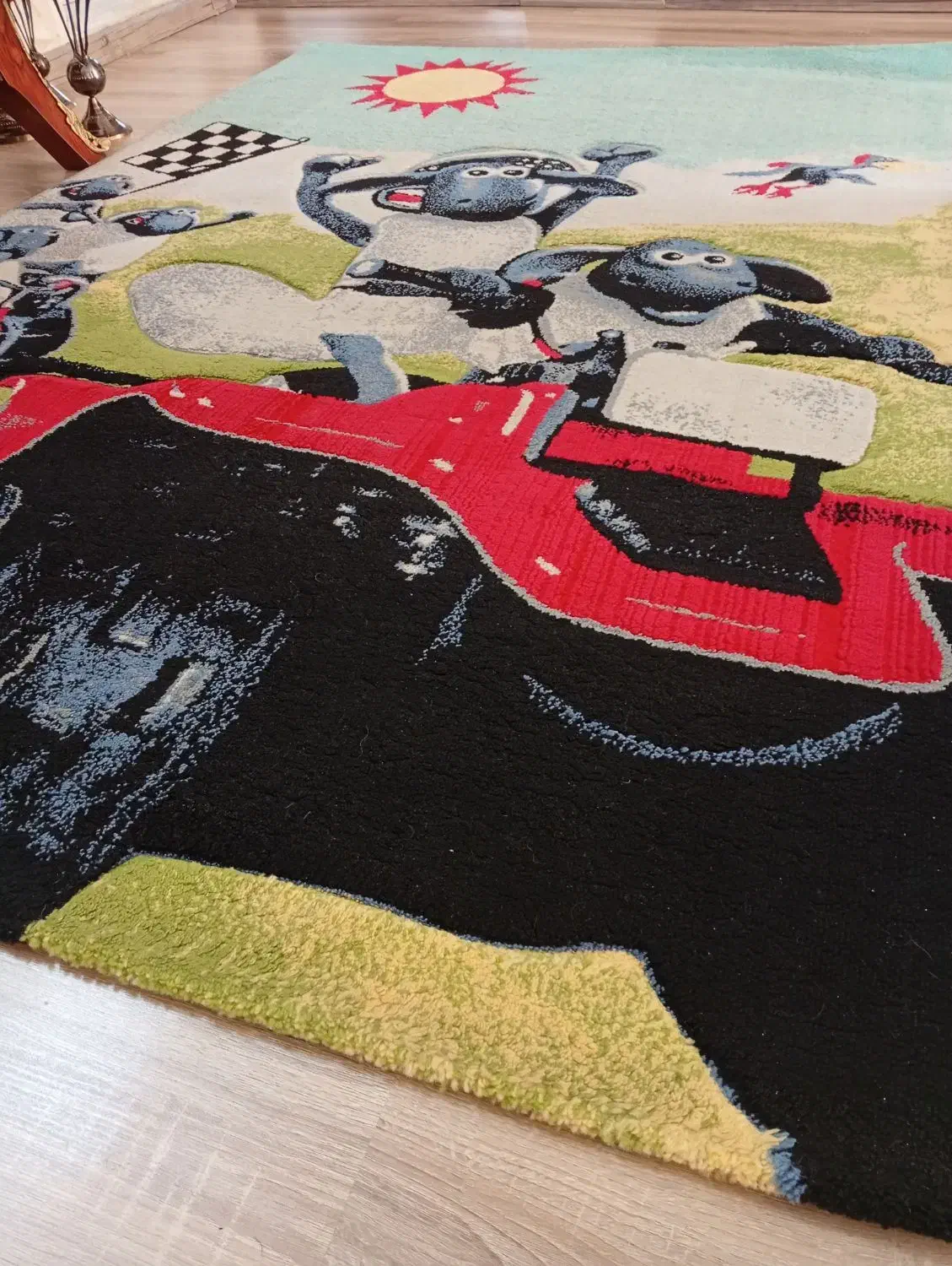 فرش اتاق کودک طرح بره ناقلا|فرش|تبریز, |دیوار