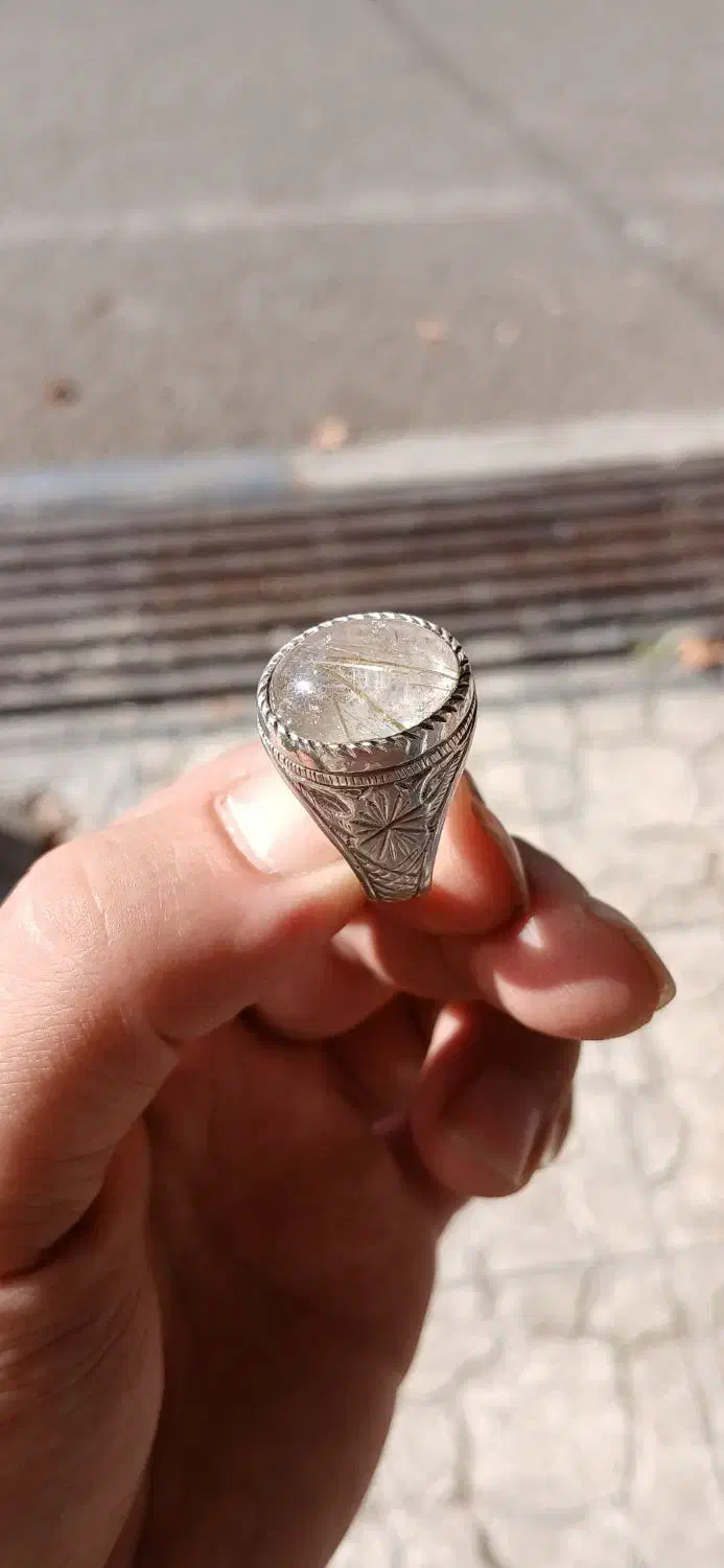 انگشتر دُرنجف مودارطلایی قدیمی و کمیاب|جواهرات|هشتگرد, ینگی امام|دیوار