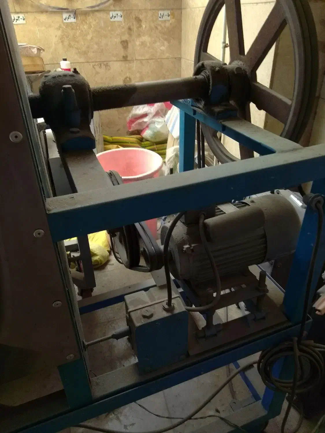 دستگاه حلزونی تفت تخمه و همزن لوک تمام استیل در حد|ماشینآلات صنعتی|ری, ظهیرآباد|دیوار