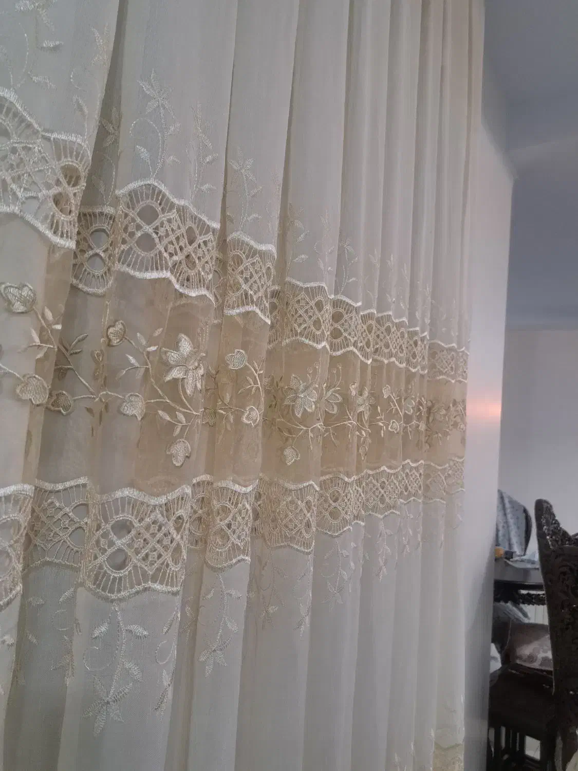 پرده  گیپور|پرده، رانر، رومیزی|تهران, نارمک|دیوار