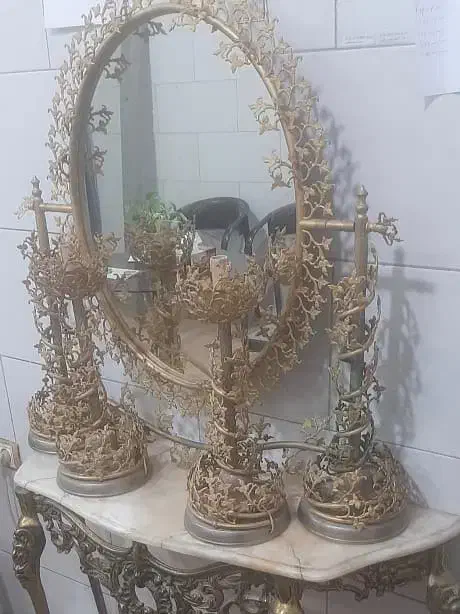 آینه و شمعدان|صنایع دستی و سایر لوازم تزئینی|ورامین, ورامین|دیوار