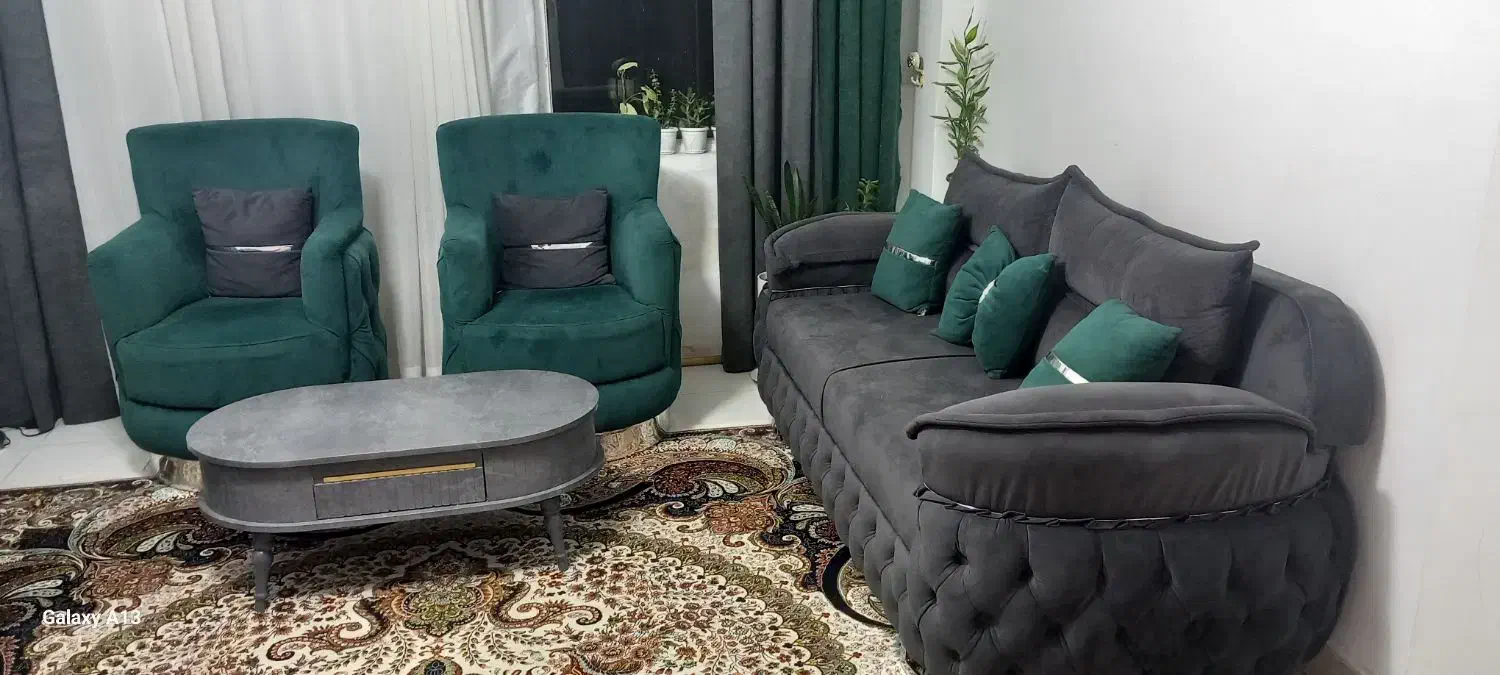 مبل راحتی ۷ نفره|مبلمان خانگی و میز عسلی|کرمانشاه, |دیوار